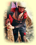 Bei der Arbeit: Coasteering